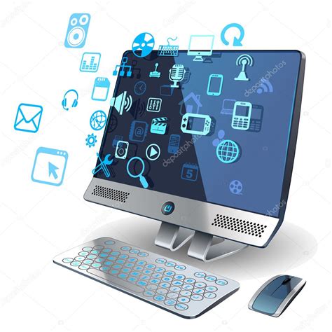 Computer Networks Stock Vector Image By ©kolopach 18463379