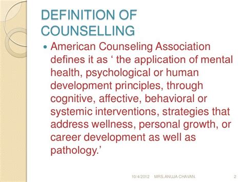 Fundamental Of Counseling