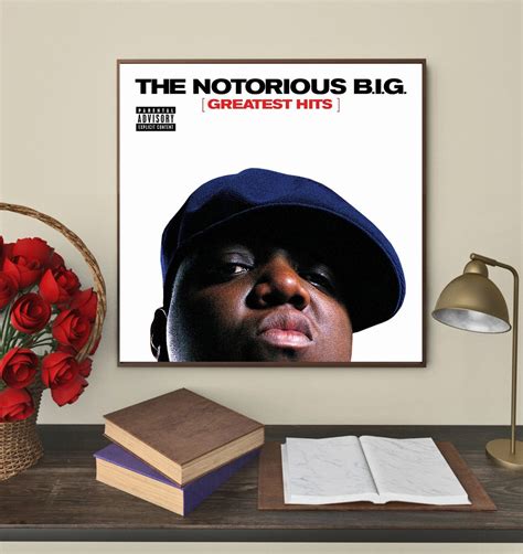 Berüchtigte Big Greatest Hits Biggie Smalls Album Cover Etsy