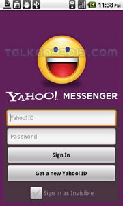 Get the info you need, all in one convenient app. Yahoo Messenger for Android & Yahoo Mail for Android now ...