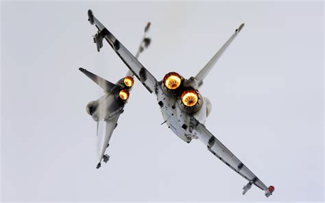 Download Wallpapers Eurofighter Typhoon 4k German Fighter Turbines
