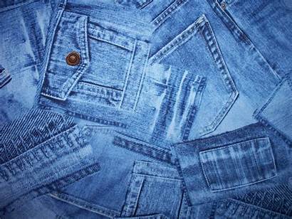 Denim Jeans Pocket Fabric Pockets Background Cotton