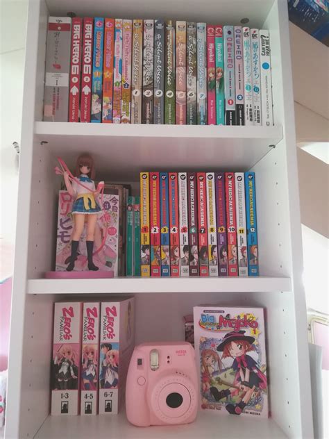 Manga Shelf Otaku Room Cute Room Ideas Kawaii Room