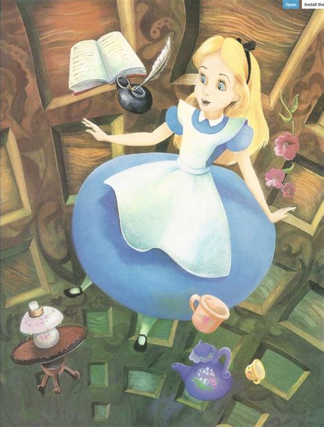 franc mateu and holly hannon illustration for teddy slater s 1995 illustrated cla… alice in
