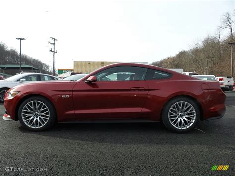 2017 Ruby Red Ford Mustang Gt Premium Coupe 117680206