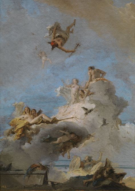 El Olimpo O Triunfo De Venus Giambattista Tiepolo Leo Sobre Lienzo