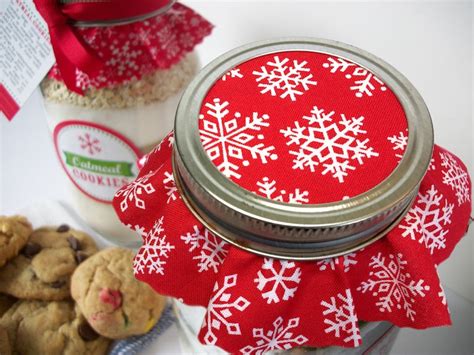 Christmas Cookie Jar Decorations Cookie Mix In A Jar Recipe Etsy
