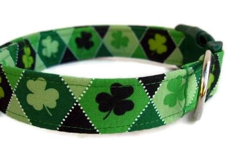 St Patricks Day Dog Collar Luck O The Irish By Bigpawcollars 2000