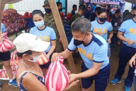 Pia Police Action Packed Barangayanihan Reaches Elcac Barangays My