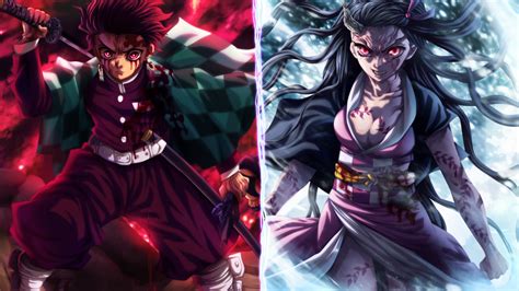 All of these high quality desktop backgrounds are available in hd format. Demon Slayer Nezuko Kamado Tanjirou Kamado 4K 5K HD Anime Wallpapers | HD Wallpapers | ID #40981