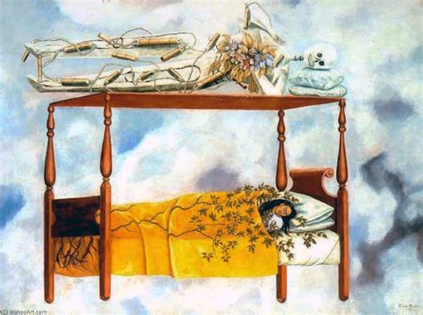 En memoria de la gran. der traum der Beet , 1940 von Frida Kahlo (1907-1954 ...