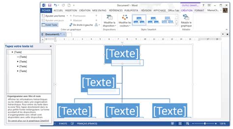 Comment Créer Un Organigramme Hiérarchique Dans Microsoft Word