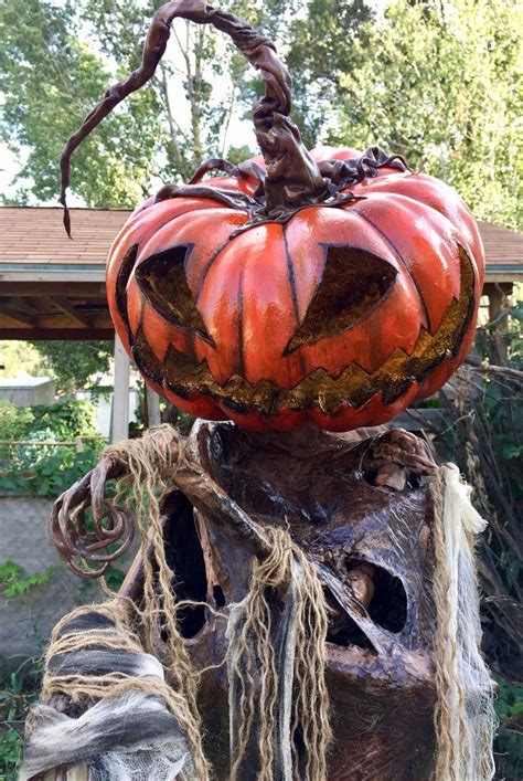 Pumpkin Rot Inspired Prop Pumpkin Halloween Scarecrow Prop