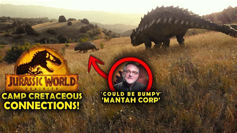 Bumpy And Mantah Corp In Jurassic World Dominion Connections Director
