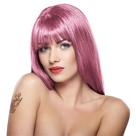 It gets deep into the hair fibre, so it covers grey perfectly and washes out slowly. Stargazer Baby Pink Semi-Permanent Colour Hair Dye 70ml ...