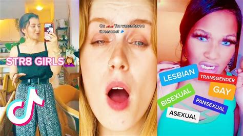 Lesbian Tiktoks 🏳️‍🌈 New Lgbtq Tiktok Lesbian Couples Lesbian Kissing Pride Tiktok Lgbtqa 14