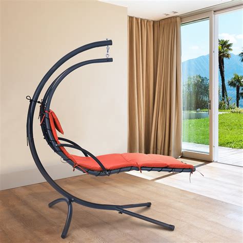 Finether Hanging Hammock Chair Outdoor Daybed Free Standing Hammock