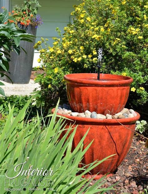 Solar Plant Pot Water Fountain In Under 15 Minutes