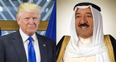 Kuwait Kuwait Amir Receives Call From Trump
