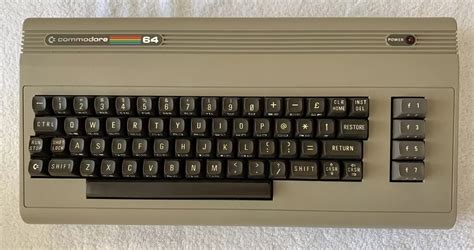 Commodore 64 Vintage Computer Keyboard Vintage Lk
