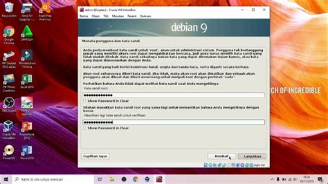 Cara Memasang Debian Di Virtual Box Youtube