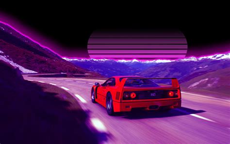 3840x2400 Ferrari F40 Retro Road 4k 4k Hd 4k Wallpapersimages