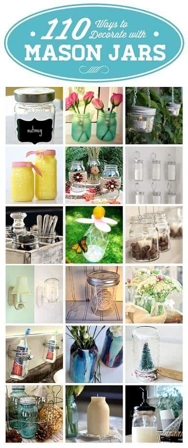 Clever Ways To Decorate With Mason Jars