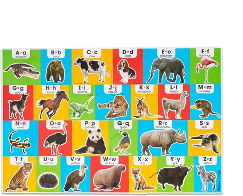 Animal Alphabet Floor Puzzle The Toy Chest At The Nutshell