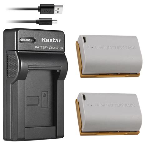 kastar battery slim usb charger for canon lp e6 lp e6n eos 5d mark ii mark iii ebay