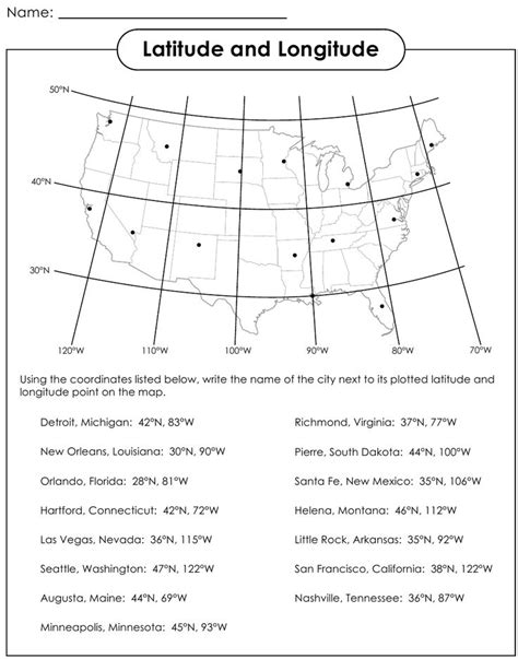 The United States Map With Lines Labeled In It