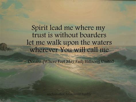 Spirit Of God Lead Me And I Will Follow