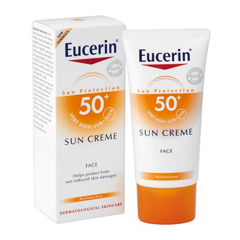 Eucerin Sun Face Creme Spf 50 50ml Feelunique