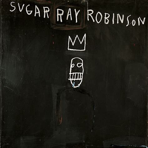 Untitled Sugar Ray Robinson 1982 Art Print By Jean Michel Basquiat