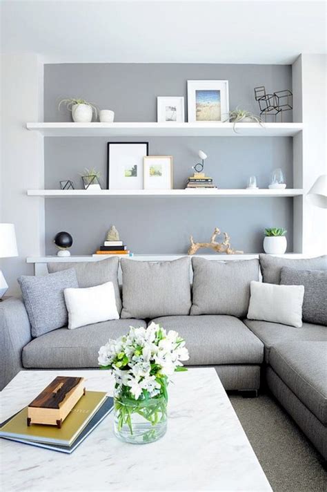 Living Room Design Ideas In Grey And White