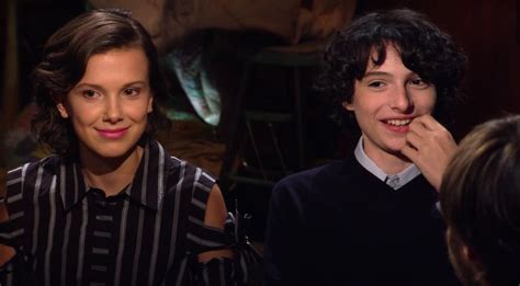Millie Bobby Brown And Finn Wolfhard In Beyond Stranger Things Cast
