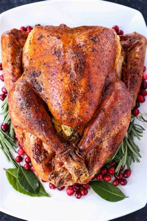 Simple Roast Turkey Recipe - Mantitlement