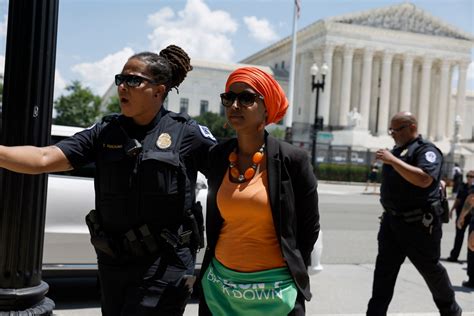 Ilhan Omar Arrested Outside Supreme Court