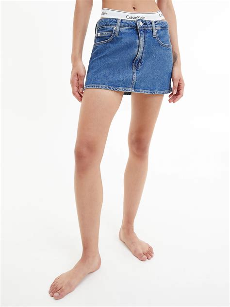 Denim Micro Mini Skirt Calvin Klein® J20j2209461a4