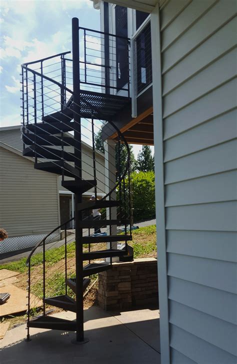 Metal Spiral Staircase Photo Gallery | Spiral staircase, Spiral stairs, Stairs