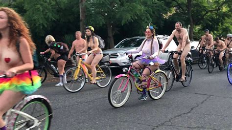 Photos Portland World Naked Bike Ride Warning Nudity Kgw Com