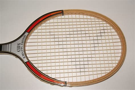 John Mcenroe Dunlop Maxply Mid 80s Wooden Tennis Racquet Housetidy