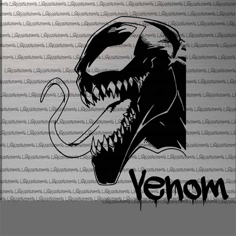 Venom Decal Etsy