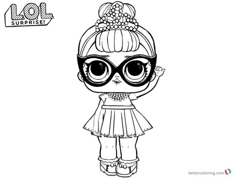 LOL Coloring Pages IT Baby - Free Printable Coloring Pages