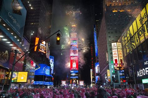 Thousands In Times Square To Secure Their Spot For New Years Eve 2015
