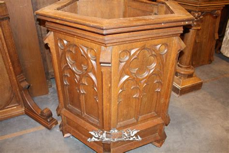 1 Gothic Pulpit Pulpits And Pews Fluminalis