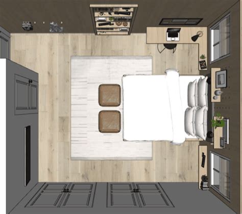 Photo by pickcomfort on flickr is licensed under cc by 2.0. 8 Designer-Approved Bedroom Layouts That Never Fail
