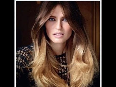 Ombre hair is a hairstyle where the hair fades from a light to a dark color or vice versa. ombre hair meaning - YouTube