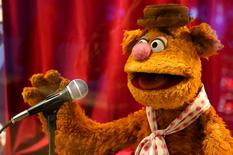 Muppet Stand Up Comedian Fozzie Bear Now On Exhibit At The National