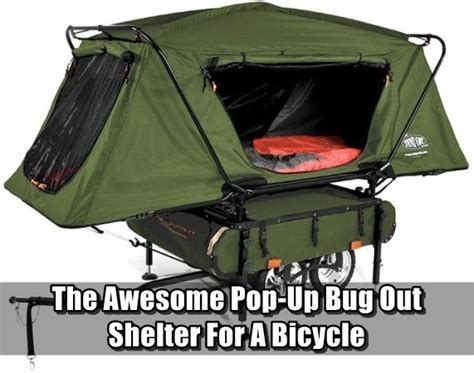 Bug Out Shelter For A Bike Having A Bike For A Backup Bug Out Vehicle