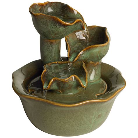 John Timberland Modern Organic Zen Indoor Tabletop Water Fountain 8